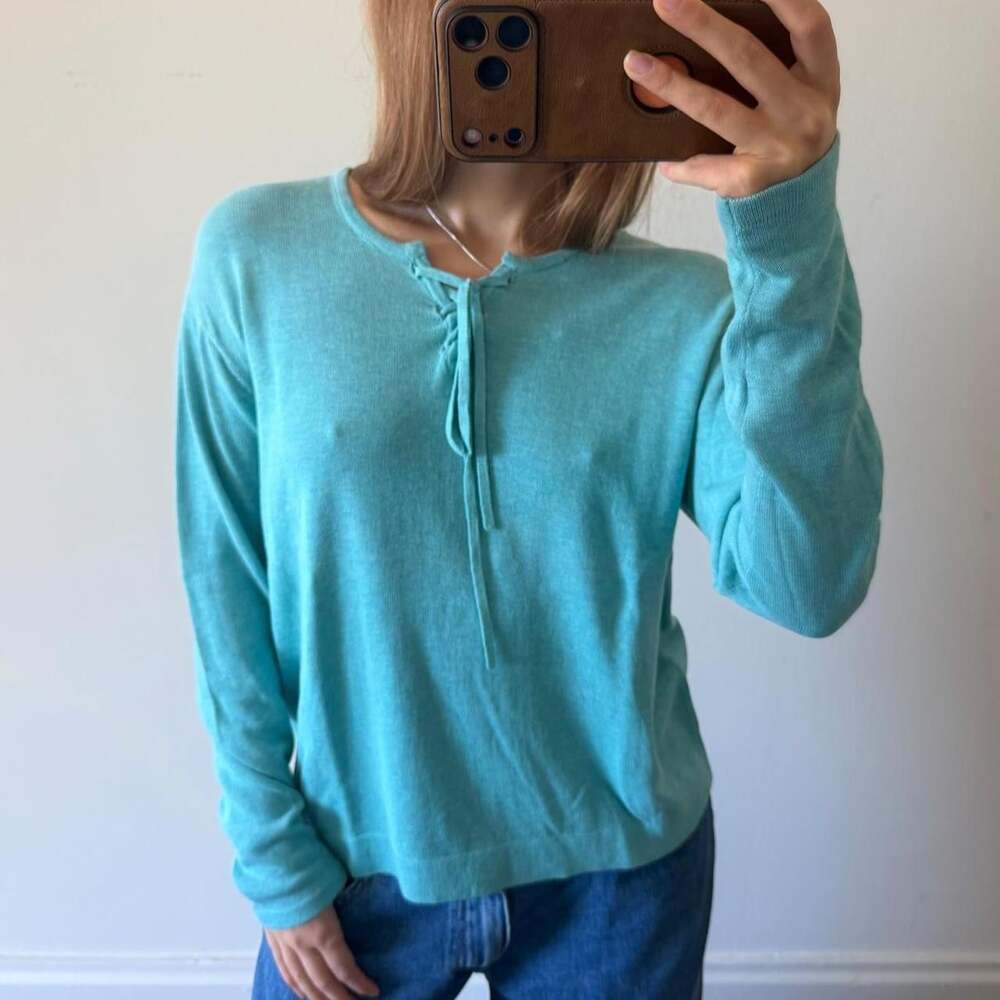 J. Jill Women's Blue Jumper